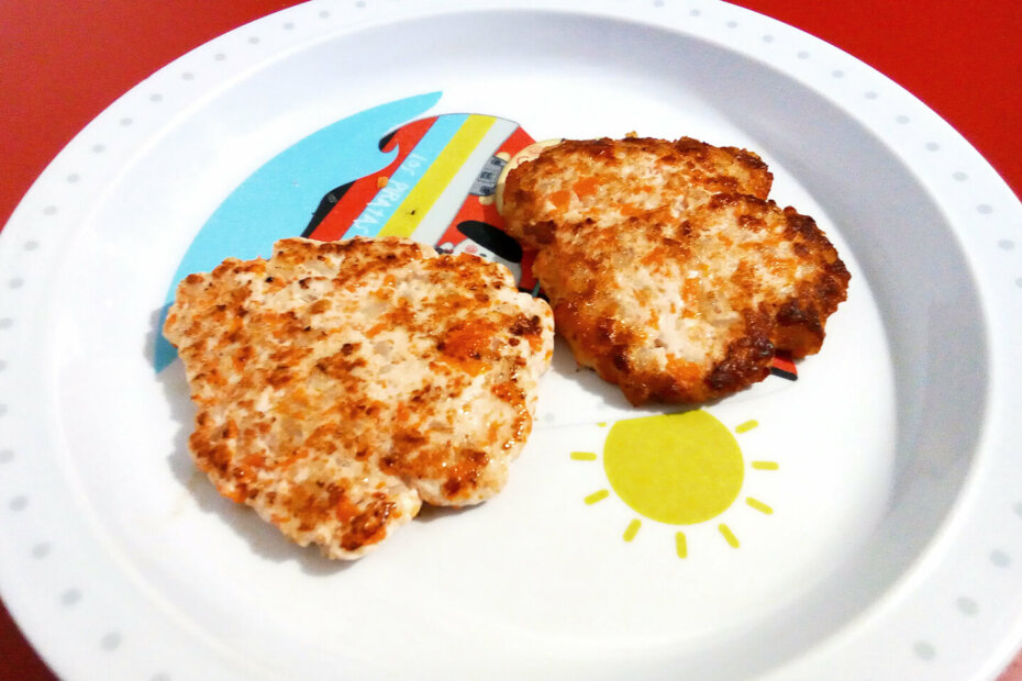 Receta de hamburguesa de pavo para bebés