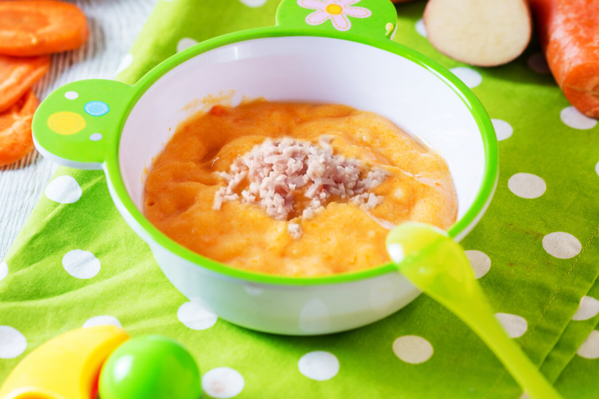 Puré fácil de zanahoria para bebés Recetas para mi bebé