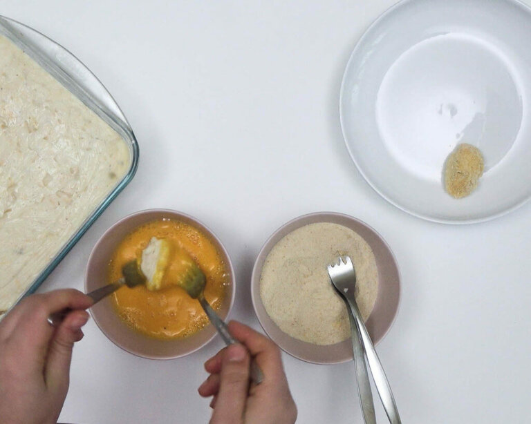 Croquetas de pollo caseras Recetas para mi bebé