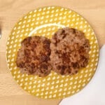 Receta de hamburguesas fáciles para bebés con solo 3 ingredientes
