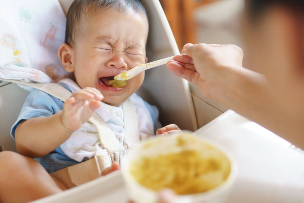 Si tu bebé no quiere comer no le fuerces