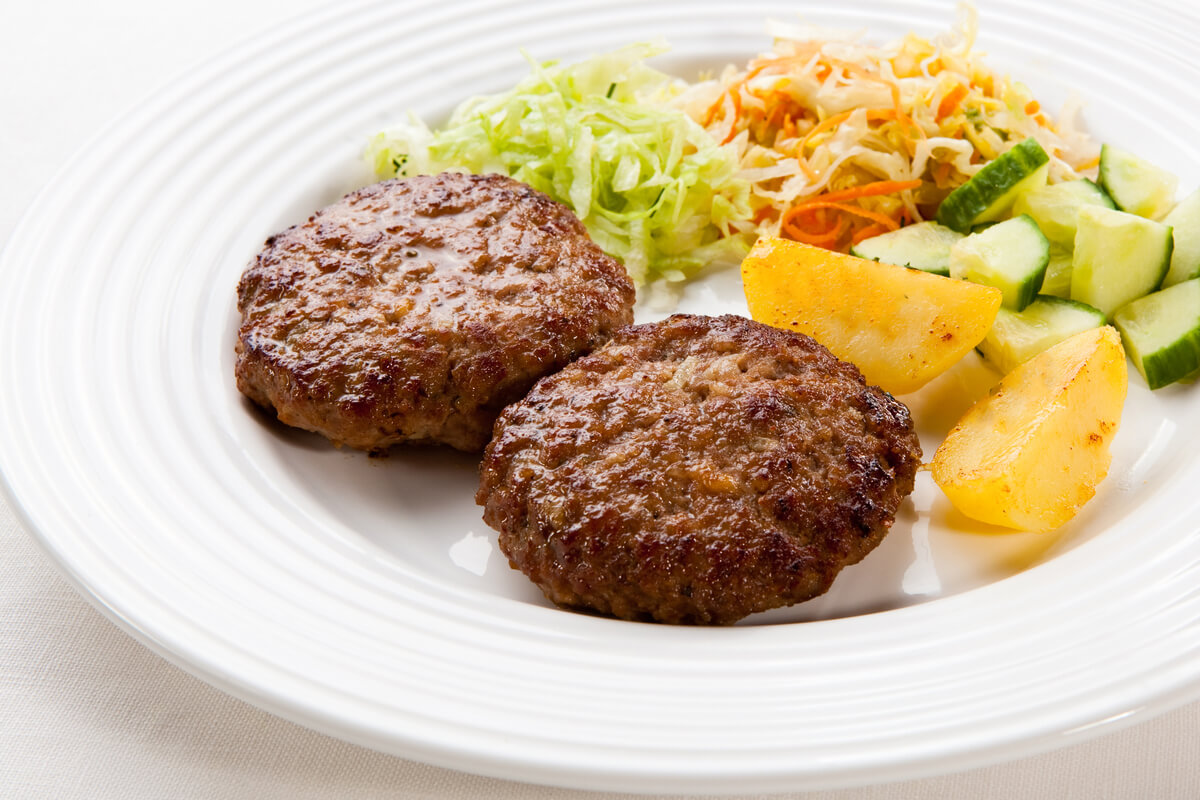 Hamburguesas fáciles para bebés - Recetas para mi bebé Hamburguesas fáciles para bebés - Recetas para mi bebé