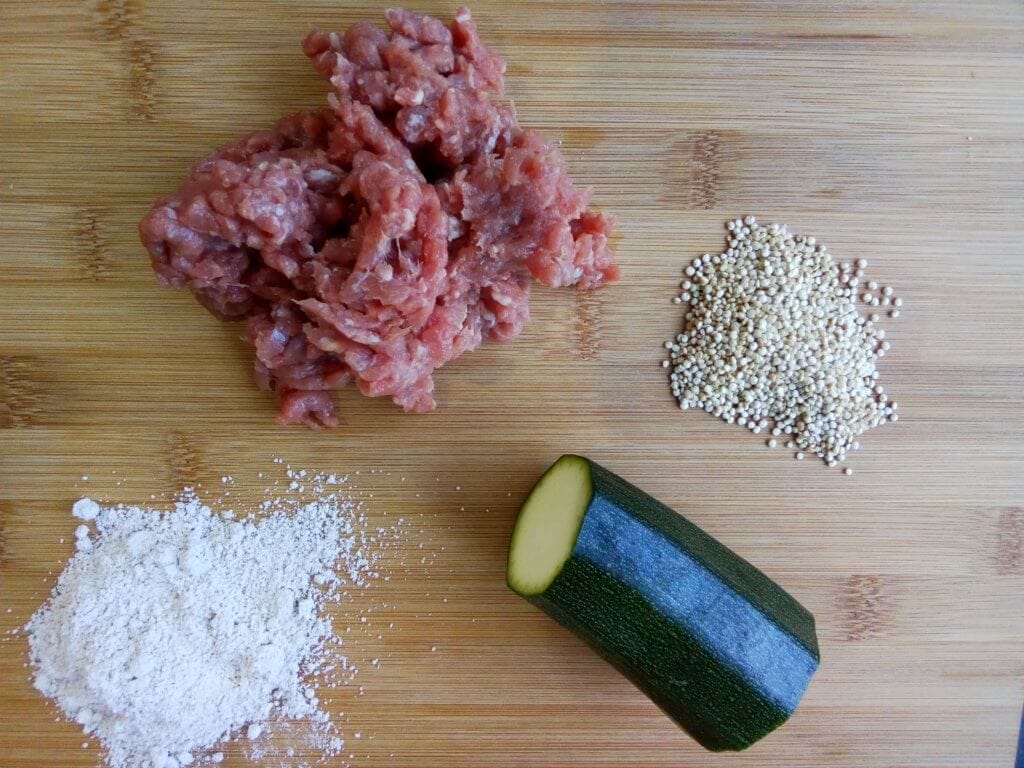 Tartar de ternera y quinoa - Ingredientes