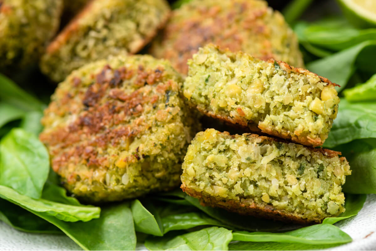 Receta de falafel fácil para bebés