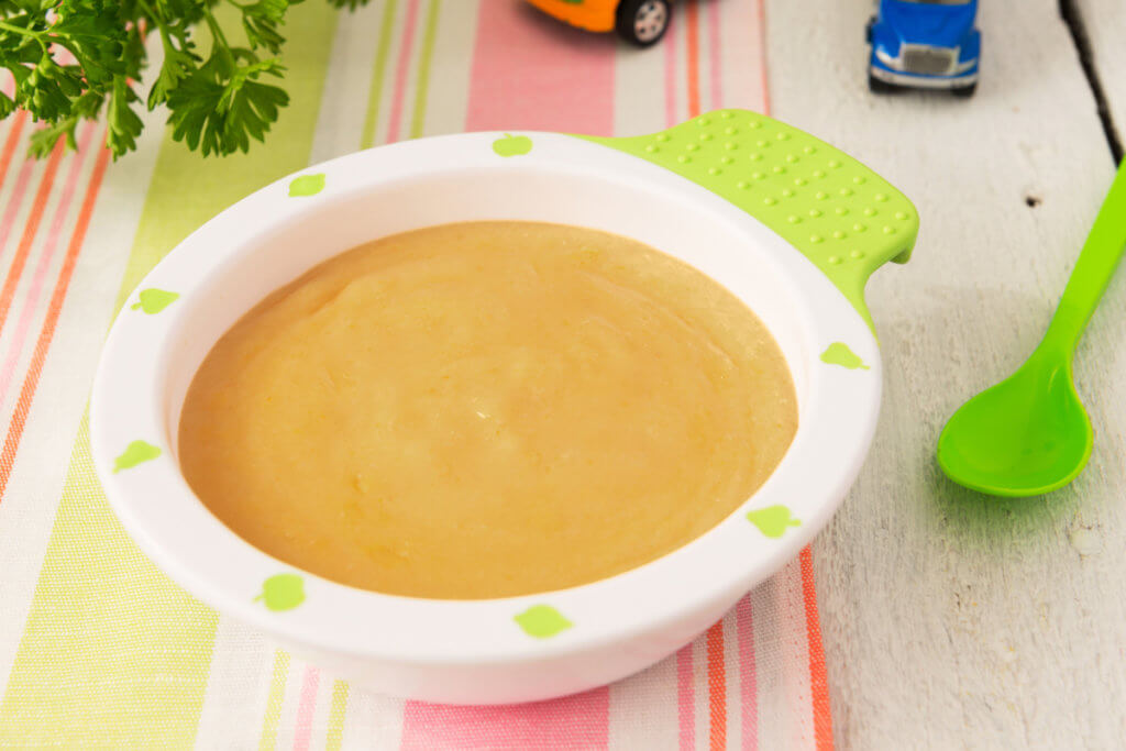 Receta de puré de cocido con ternera para bebés