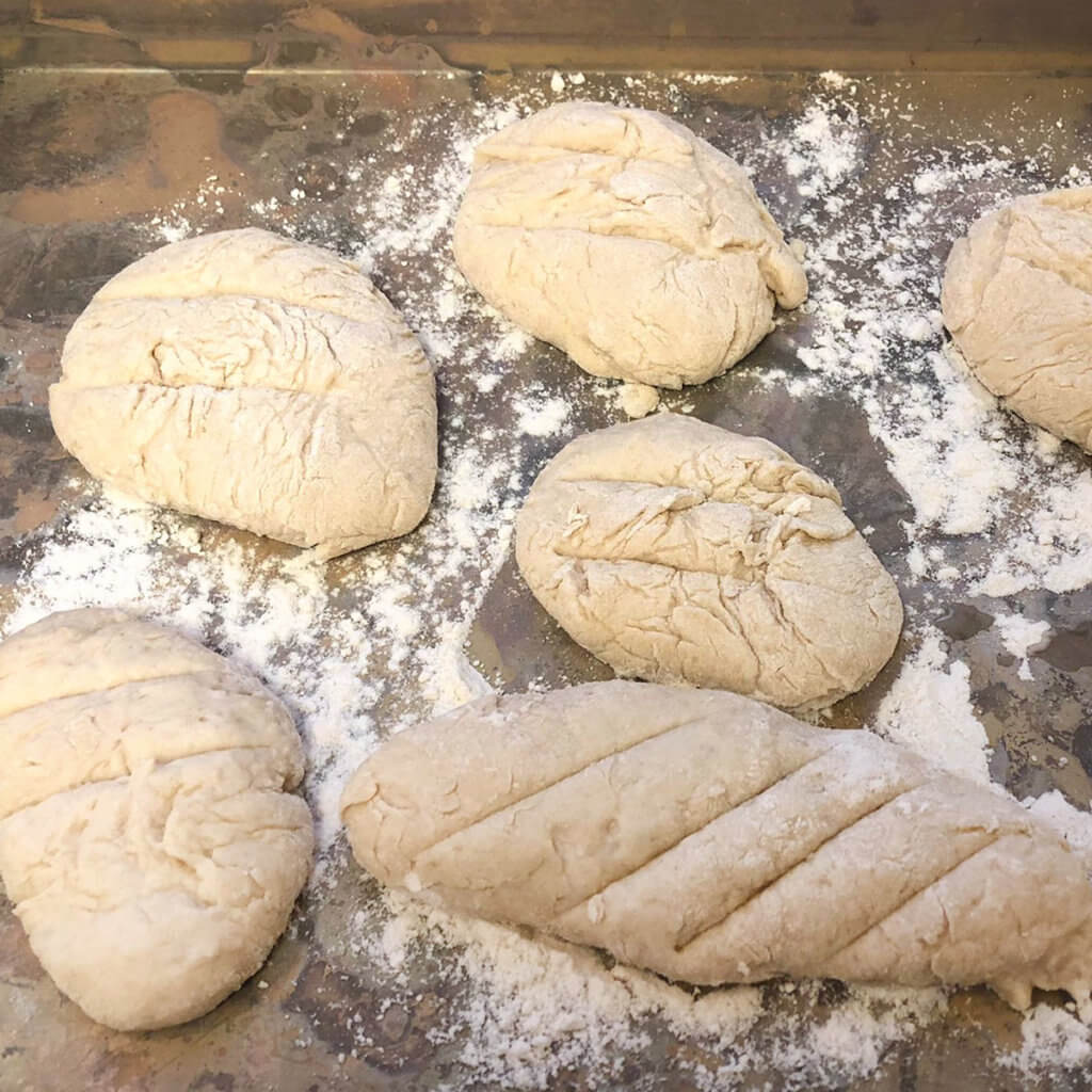 Receta de pan con sólo 2 ingredientes para bebés - Antes de hornear