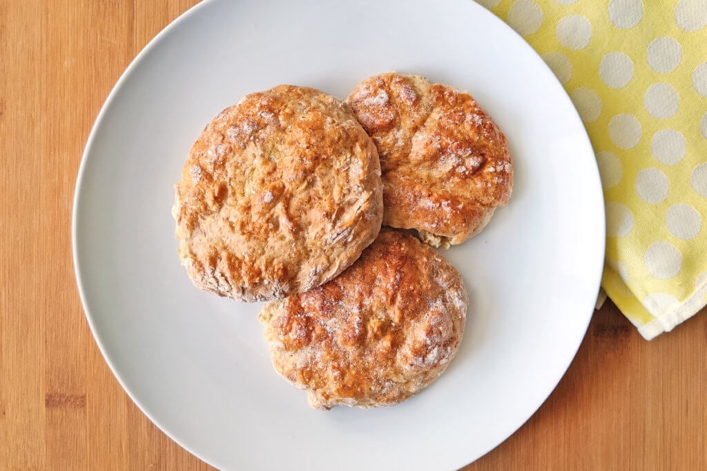 Receta de pan con sólo 2 ingredientes para bebés