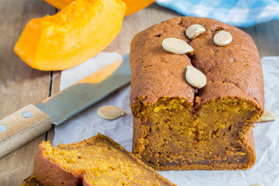 Receta de bizcocho de calabaza para bebés