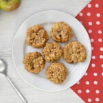 Receta de galletas de avena y manzana para bebés