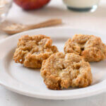 Receta de galletas de avena y manzana para bebés