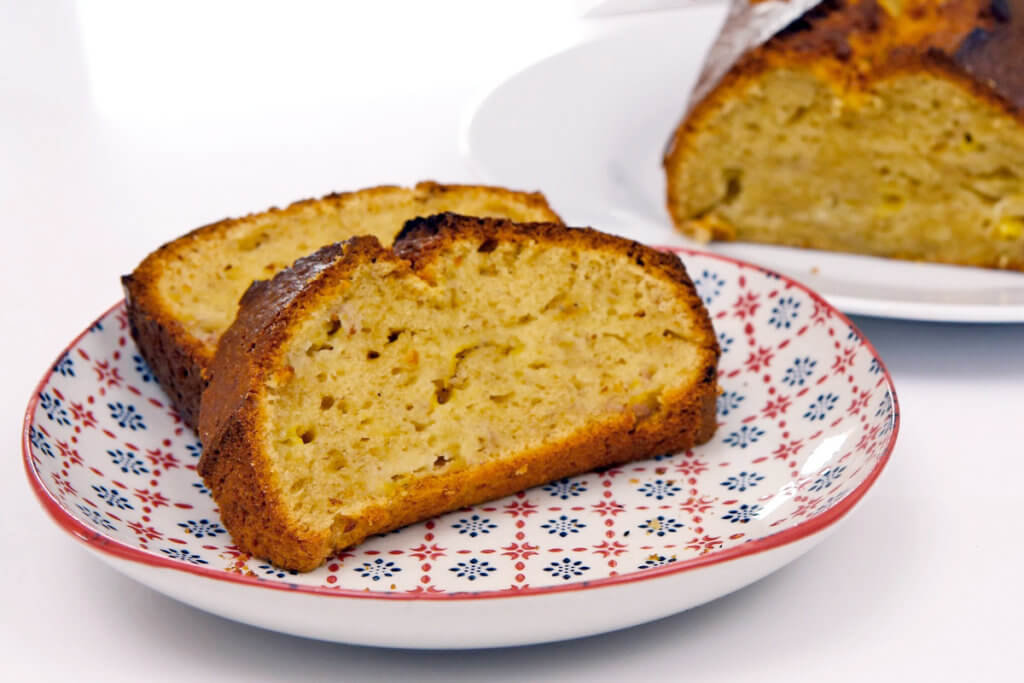 Receta de bizcocho de avena y plátano para bebés