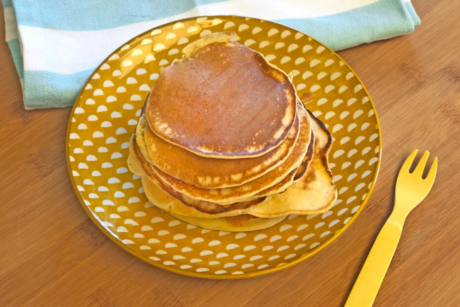 Receta de tortitas de harina de garbanzos para bebés