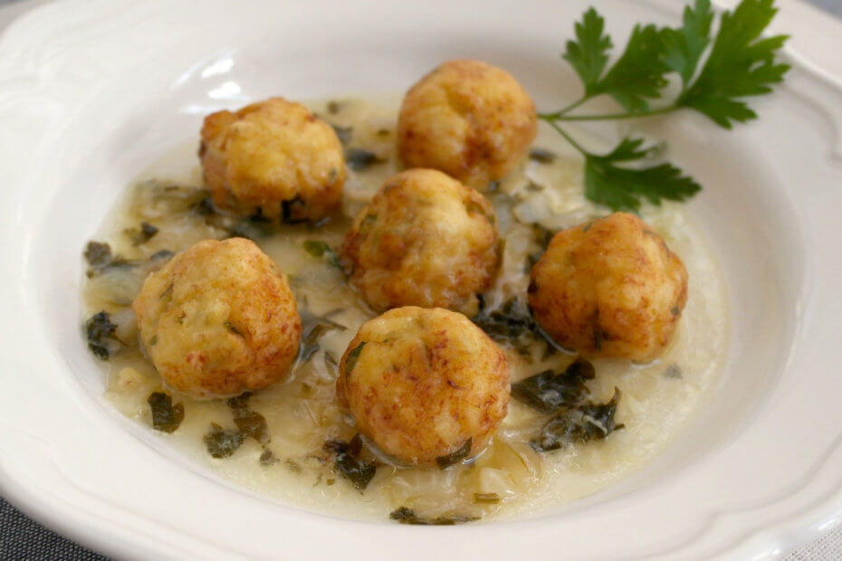 Receta de albóndigas de merluza para bebés