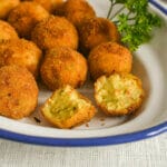 Receta de croquetas de calabacín y queso para bebés