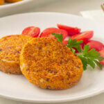 Receta de hamburguesa de patata y berenjena para bebés