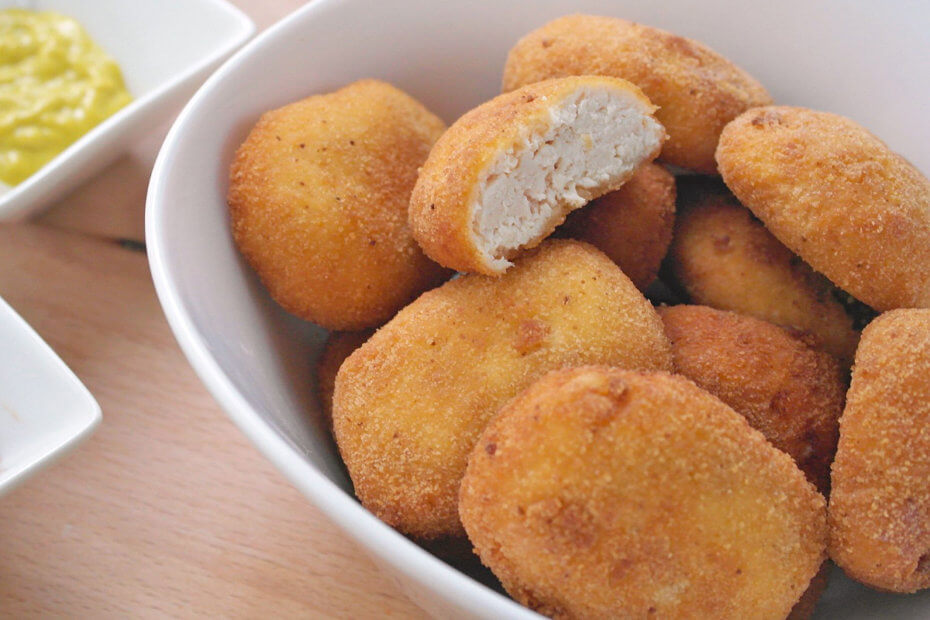 Receta de nuggets de pollo caseros para bebés