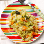 Receta de menestra de verduras para niños y bebés