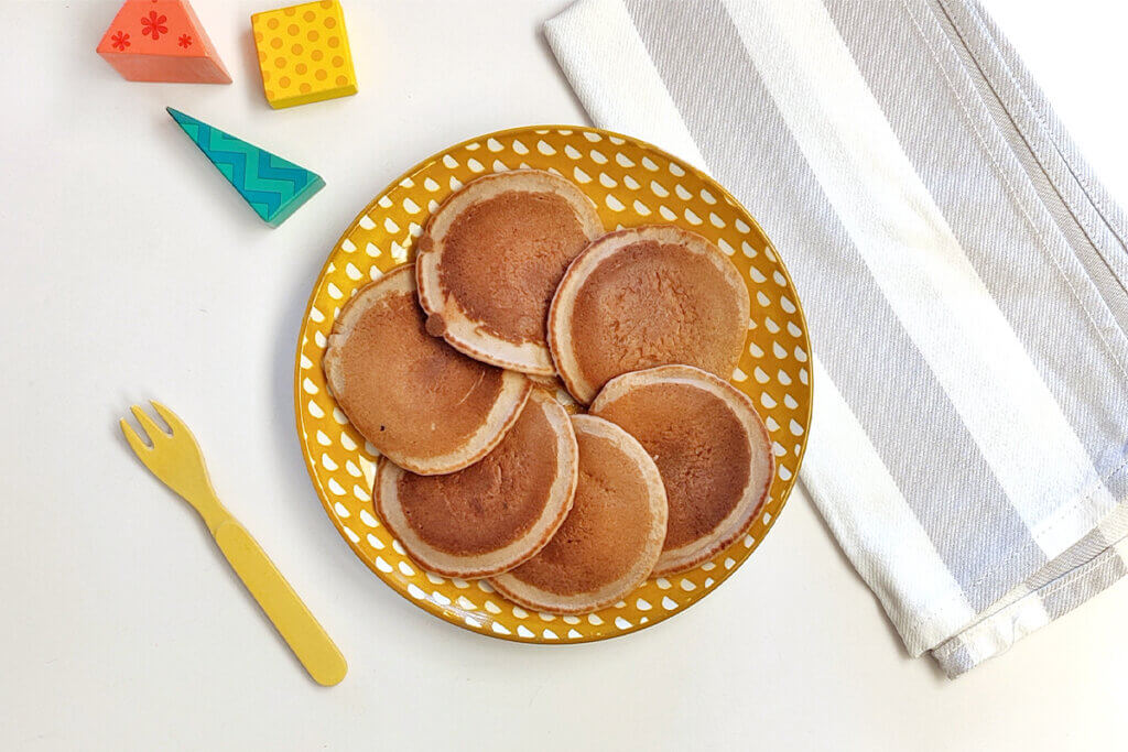 Receta de tortitas de avena para bebés