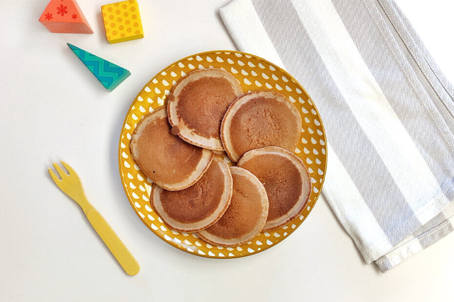 Receta de tortitas de avena para bebés