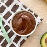 Receta de mousse de aguacate y cacao para niños y bebés