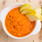 Receta de puré de calabaza con manzana para bebés
