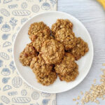 Galletas blandas de avena y plátano para bebés