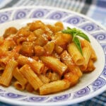 Receta de pasta con verduras para bebés