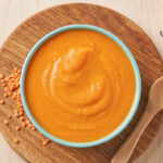 Puré de lentejas rojas con calabaza