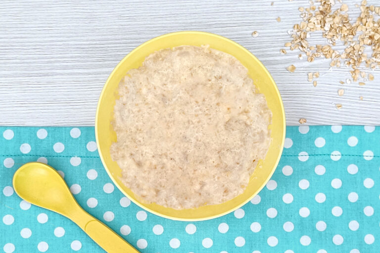 Papilla de avena para bebés - Recetas para mi bebé
