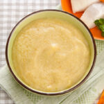 Receta de puré de calabacín y pescado para bebés