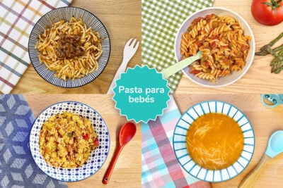 Recetas de pasta para bebés