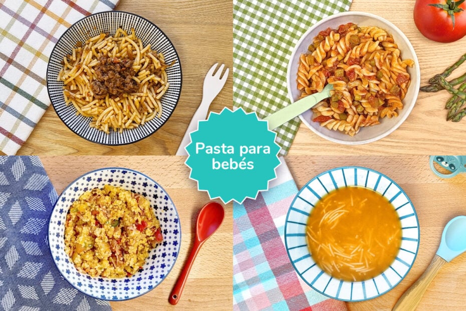 Recetas de pasta para bebés