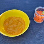 Receta de puré de lenteja roja con cúrcuma para bebés