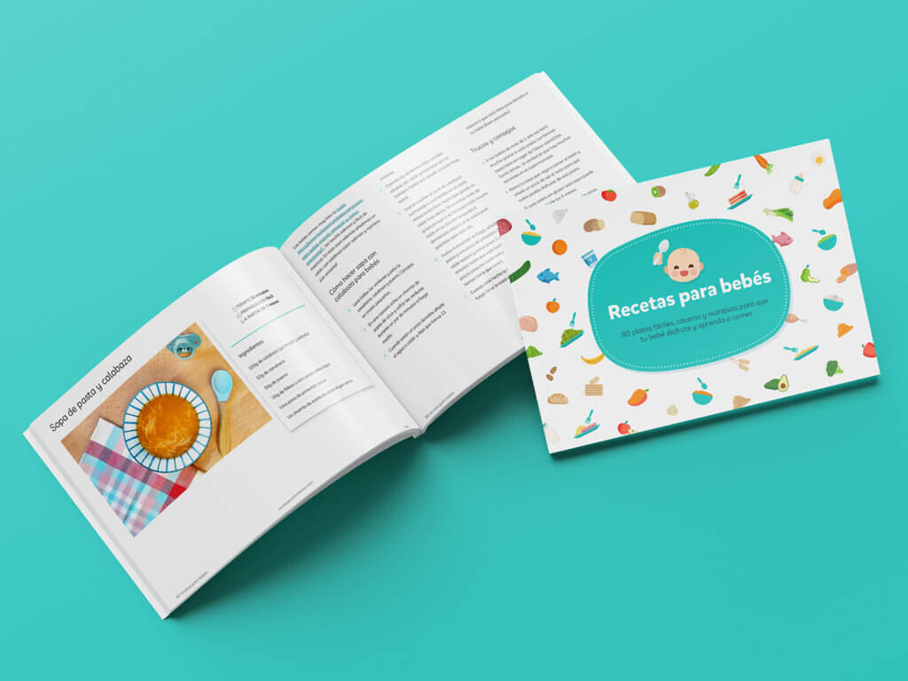 Libro PDF gratis de recetas para bebés