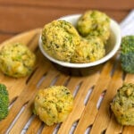 Receta de bolitas de brócoli y pollo para bebés