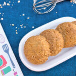 Receta de galletas de avena y huevo para bebés