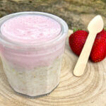 Receta de avena con fresas para bebés
