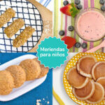 Meriendas saludables para niños