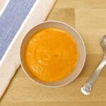 Receta de puré de patata y zanahoria para bebés