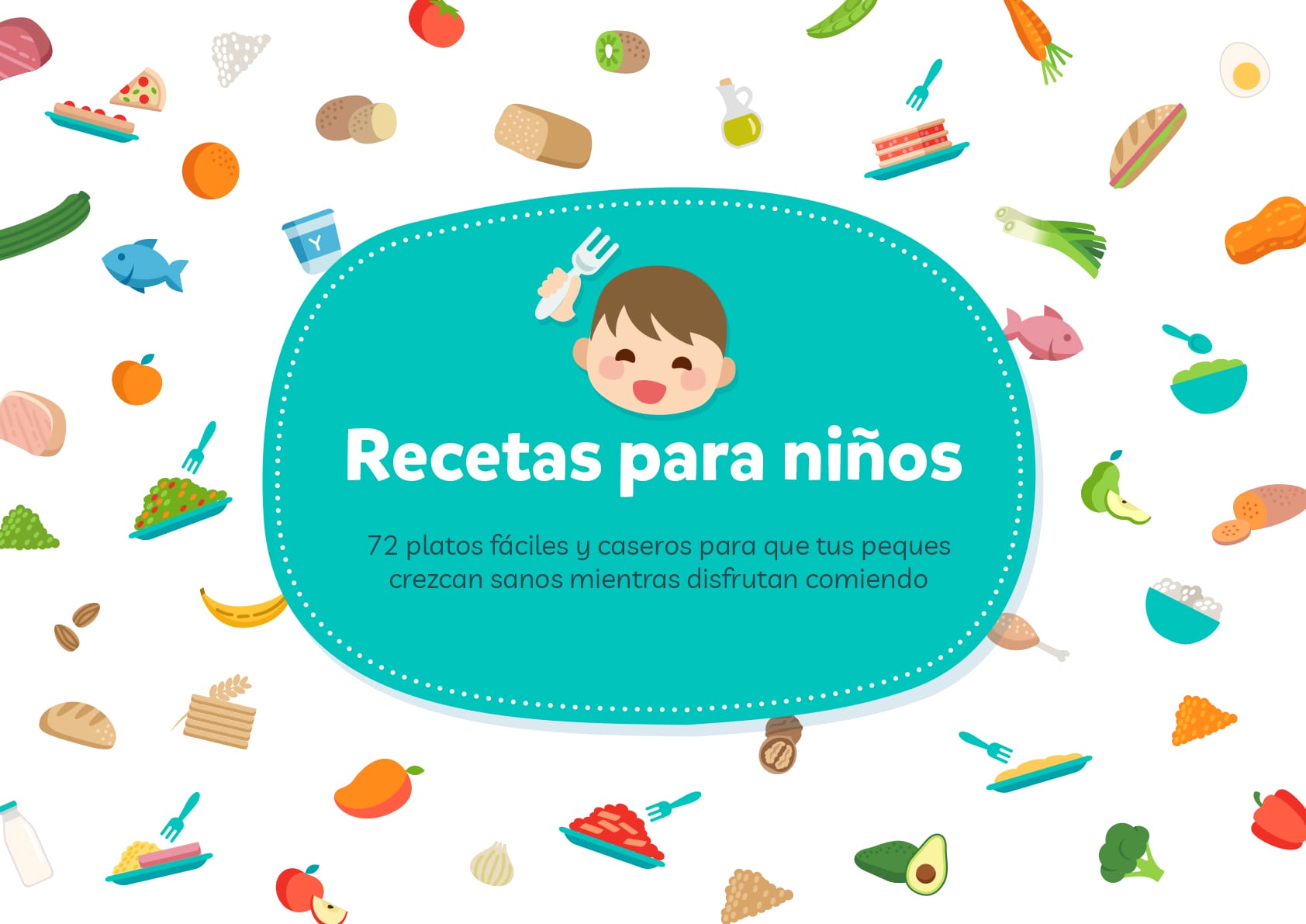 Libro de recetas para niños gratis - Recetas para mi bebé, image size:1684x1191