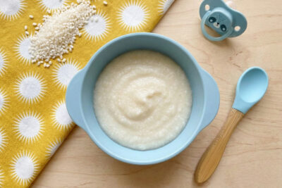 Receta de papilla de arroz para bebé