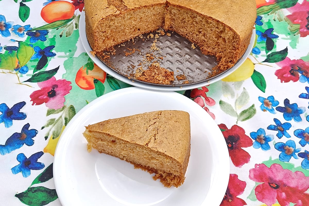 Receta de bizcocho de limón para niños