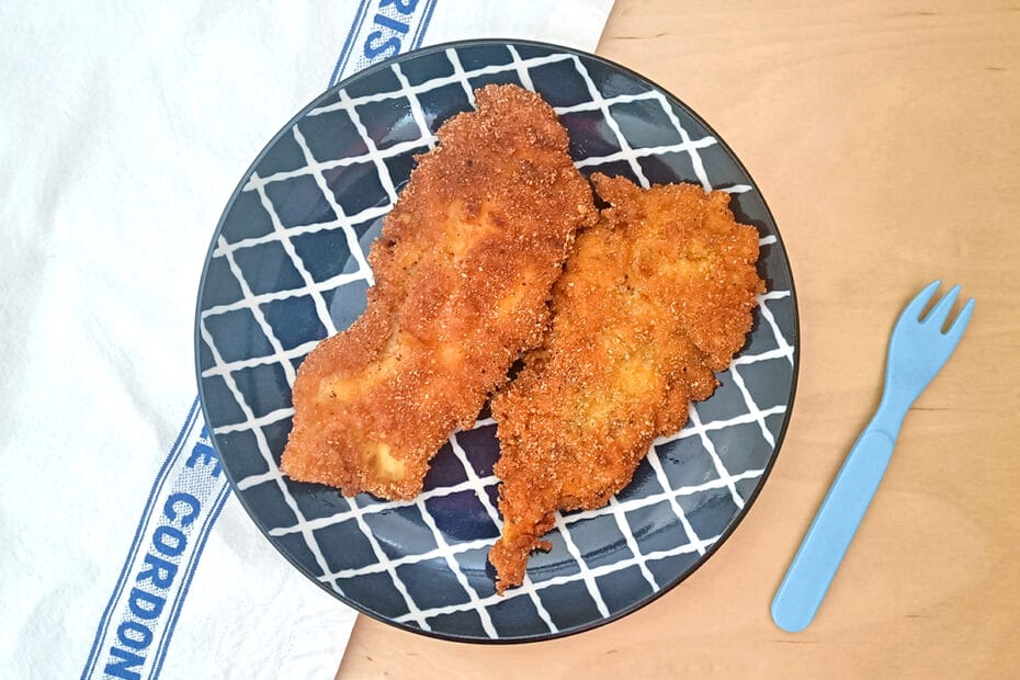 Receta de filetes de pollo rebozados sin gluten