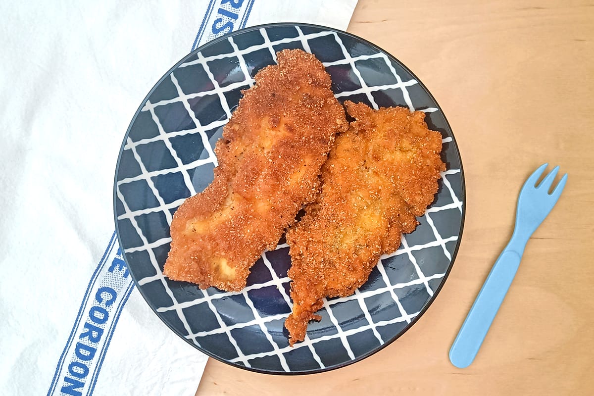 Receta de filetes de pollo rebozados sin gluten