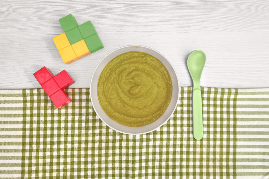 Receta de puré con judías verdes para bebés