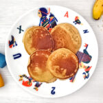 Receta de tortitas de avena y plátano para niños y bebés