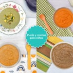 Recetas de purés y cremas para niños