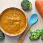 Receta de puré de brócoli y zanahoria para bebés