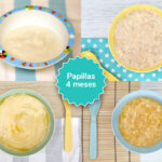Recetas de papillas para bebés de 4 meses