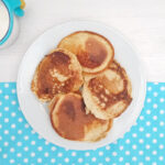 Receta de tortitas con harina integral para niños y bebés
